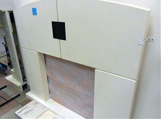 Портал ARDEN* (Caliza Moka) с адапт.пл (73х50х2см-2шт, 82х60х2см-1шт)