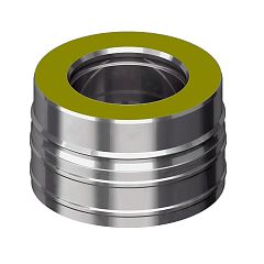 Переходник гофра-расш V50R D200/300 нерж 321/304