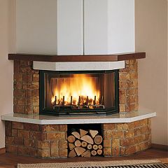 Облицовка CORDOBA angolo 78 + Топка Ecomonoblocco 78 V08 exagone