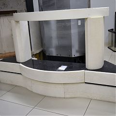 Облицовка CASTIVAL + Noir Marquina + Топка DIADEME 531 B Pack N